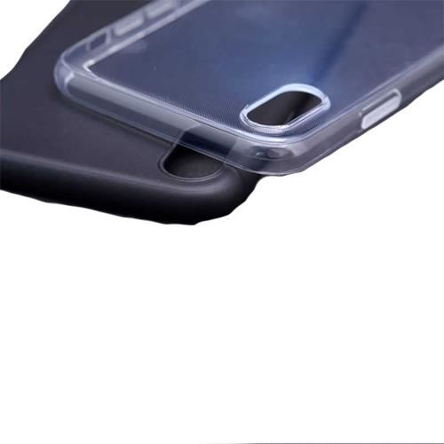 Zore iPhone XS Max ile Uyumlu iMax Tıpalı Silikon Kılıf Siyah