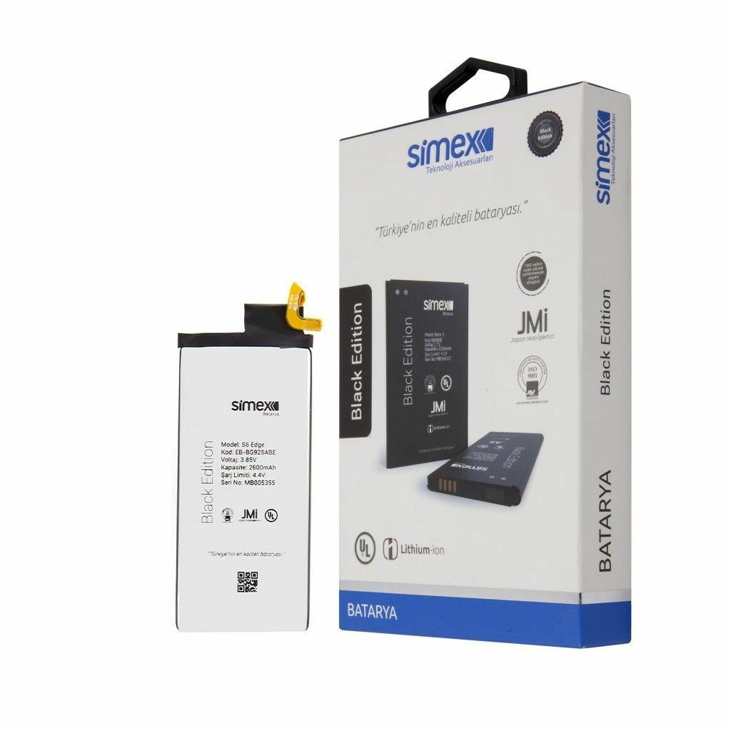 Simex Galaxy S6 Edge ile Uyumlu SBT-01 Batarya