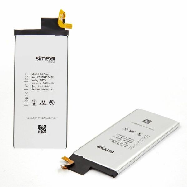 Simex Galaxy S6 Edge ile Uyumlu SBT-01 Batarya