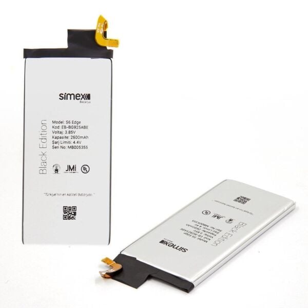 Simex Galaxy S6 Edge ile Uyumlu SBT-01 Batarya