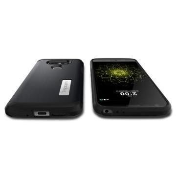 Spigen G5 ile Uyumlu Kılıf Tough Armor Metal Slate