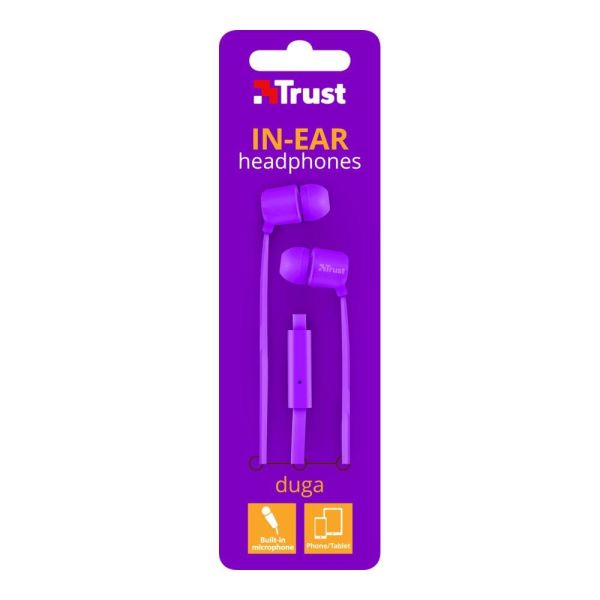 Trust 22110 Duga Kulakiçi Kulaklık Mor