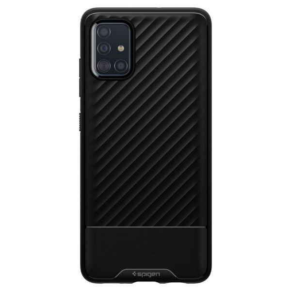 Spigen Galaxy A51 ile Uyumlu Kılıf Core Armor Matte Black