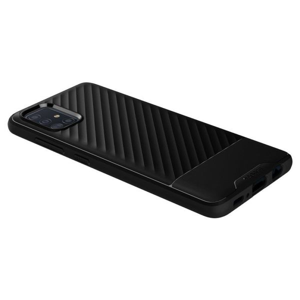 Spigen Galaxy A51 ile Uyumlu Kılıf Core Armor Matte Black
