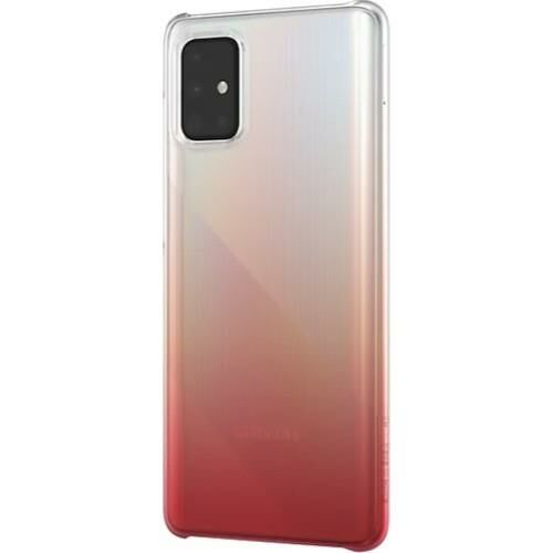 WITS Galaxy A71 ile Uyumlu Koruyucu Kılıf Kırmızı GP-FPA715WSBRW