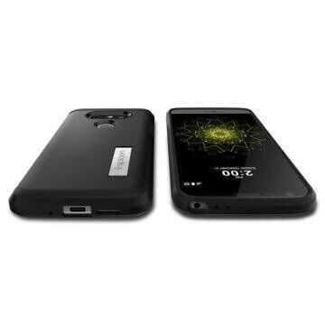 Spigen G5 ile Uyumlu Kılıf Tough Armor Black