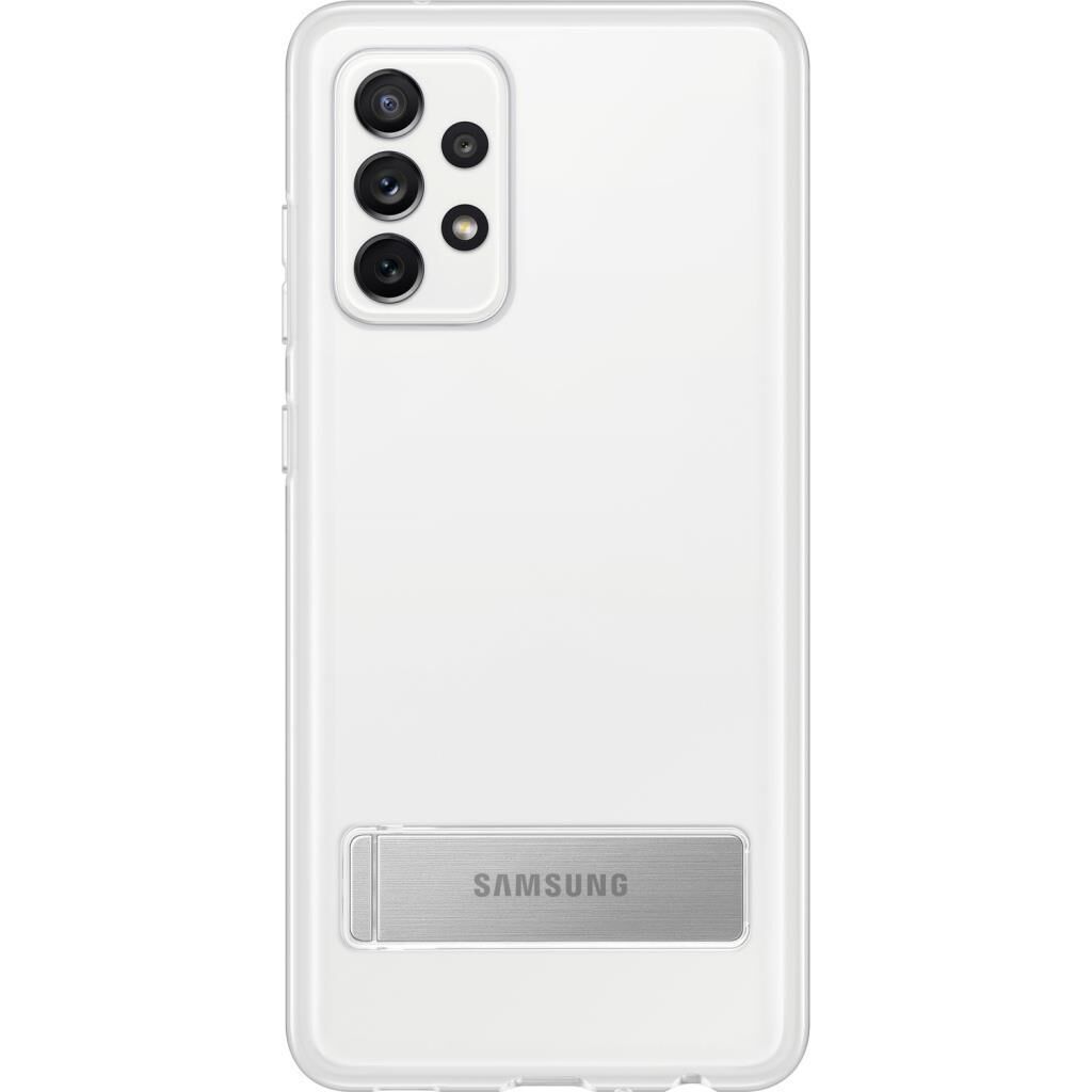 Galaxy A72 ile Uyumlu Clear Standing Kılıf Şefaf EF-JA725CTEGWW