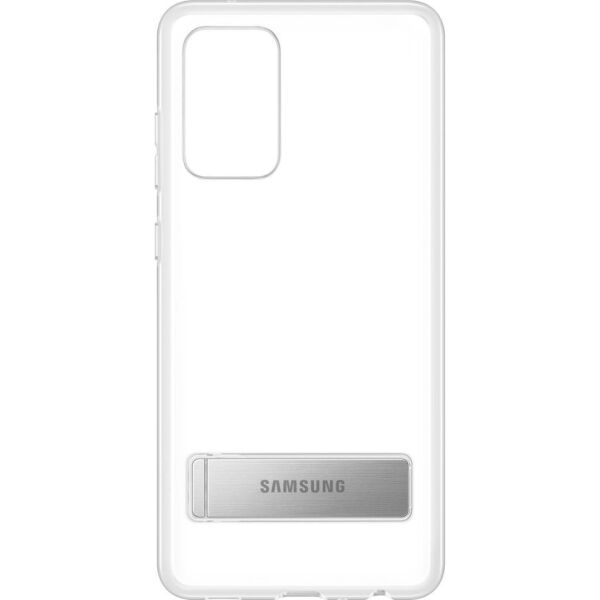 Galaxy A72 ile Uyumlu Clear Standing Kılıf Şefaf EF-JA725CTEGWW