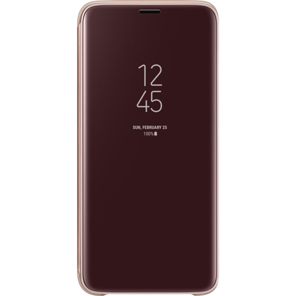 Galaxy S9 ile Uyumlu Clear View KılıfGold EF-ZG960CFEGWW (Out)