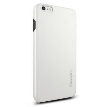 Spigen iPhone 6 Plus/6s Plus ile Uyumlu Kılıf Thin Fit Hybrid White