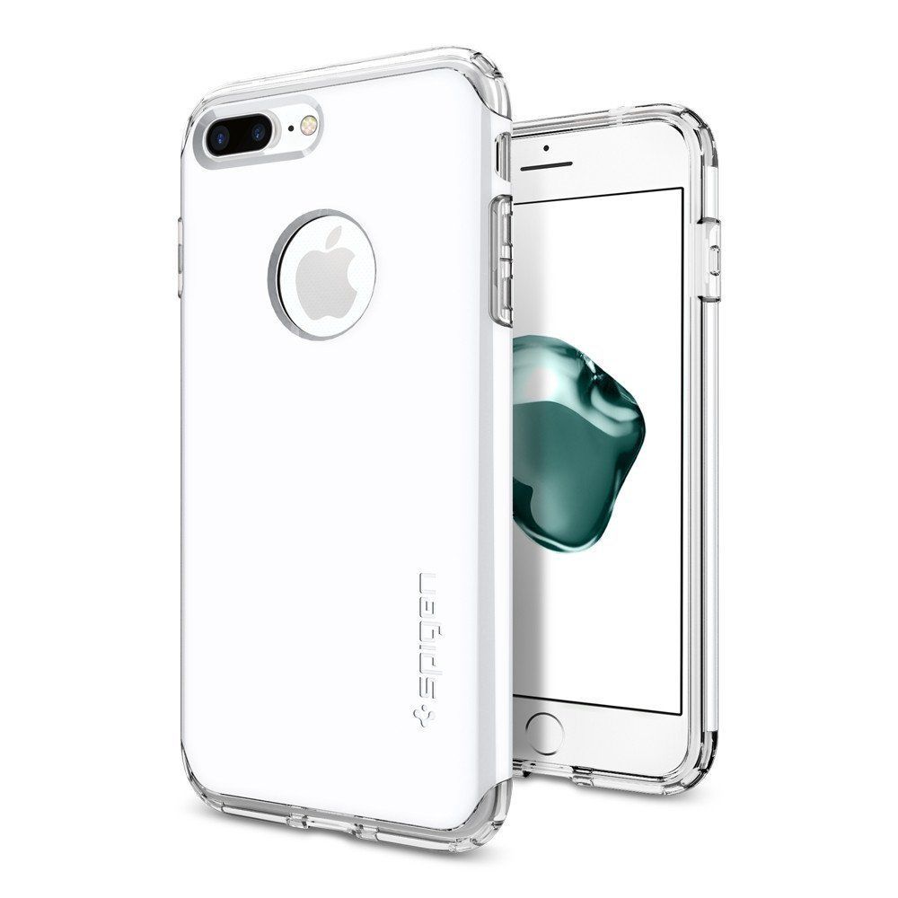Spigen iPhone 7 Plus ile Uyumlu Kılıf Hybrid Armor White