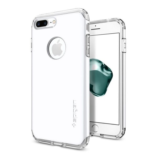 Spigen iPhone 7 Plus ile Uyumlu Kılıf Hybrid Armor White