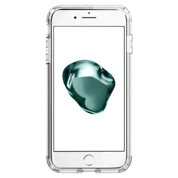 Spigen iPhone 7 Plus ile Uyumlu Kılıf Hybrid Armor White