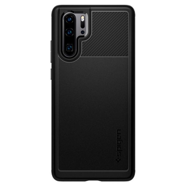 Spigen P30 Pro ile Uyumlu Kılıf Rugged Armor Matte Black