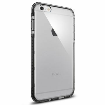 Spigen iPhone 6 Plus/6s Plus ile Uyumlu Kılıf Ultra Hybrid TECH Crystal Black