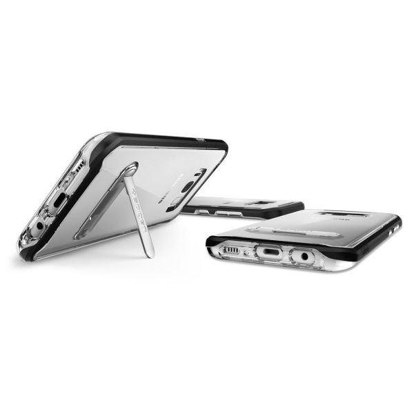 Spigen Galaxy S8 ile Uyumlu Kılıf Crystal Hybrid Black