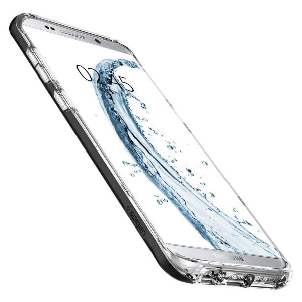 Spigen Galaxy S8 ile Uyumlu Kılıf Crystal Hybrid Black