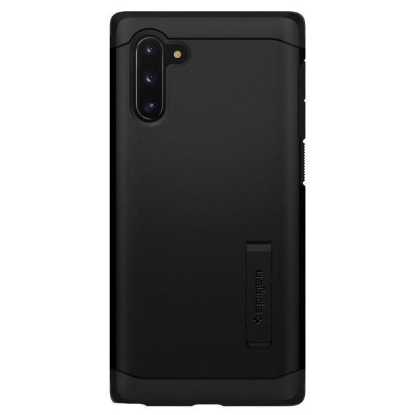 Spigen Galaxy Note 10 ile Uyumlu Kılıf Tough Armor Black
