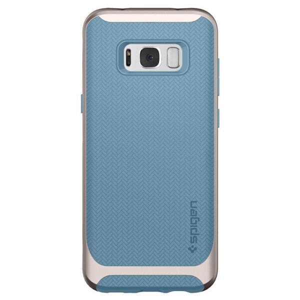Spigen Galaxy S8 Plus ile Uyumlu Kılıf Neo Hybrid Niagara Blue