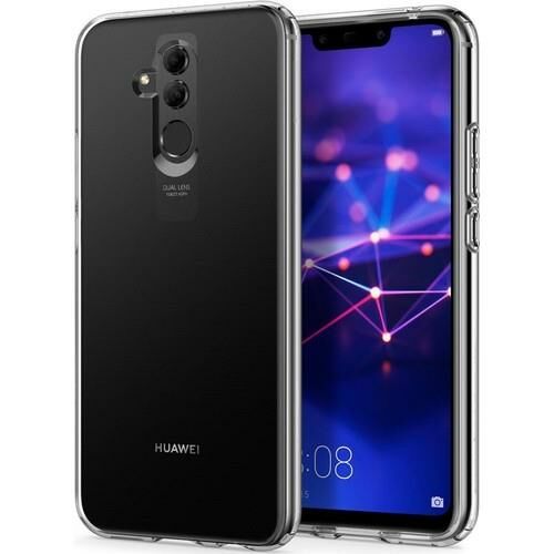 Spigen Mate 20 Lite ile Uyumlu Kılıf Liquid Crystal 4 Tarafı Koruma