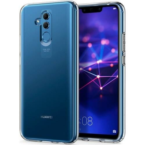 Spigen Mate 20 Lite ile Uyumlu Kılıf Liquid Crystal 4 Tarafı Koruma