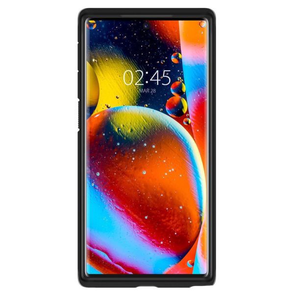 Spigen Galaxy Note 10 ile Uyumlu Kılıf Tough Armor Gunmetal