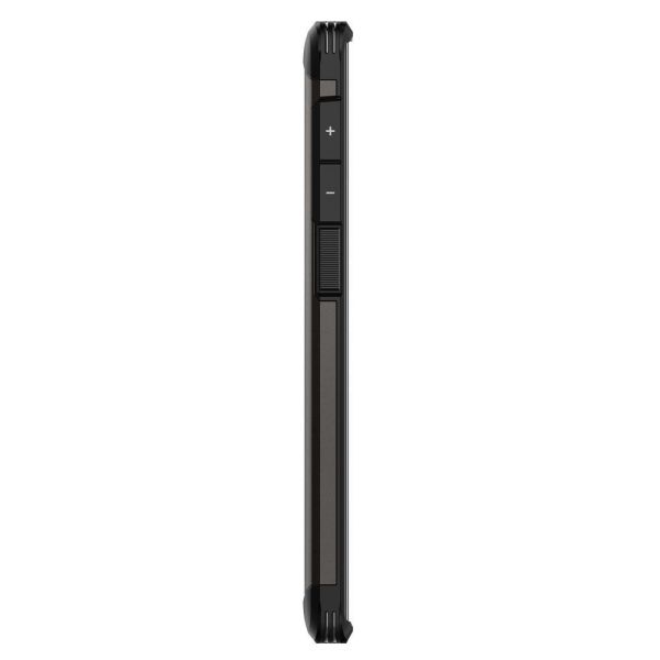 Spigen Galaxy Note 10 ile Uyumlu Kılıf Tough Armor Gunmetal