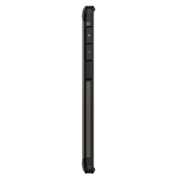 Spigen Galaxy Note 10 ile Uyumlu Kılıf Tough Armor Gunmetal