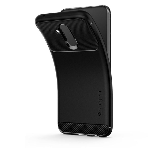 Spigen Mate 20 Lite ile Uyumlu Kılıf Rugged Armor