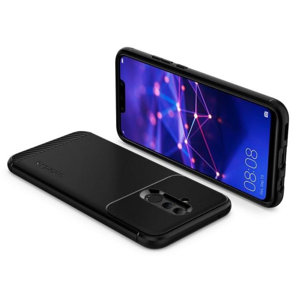 Spigen Mate 20 Lite ile Uyumlu Kılıf Rugged Armor