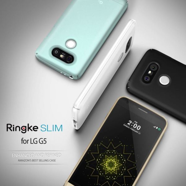 Ringke Slim G5 ile Uyumlu Kılıf Royal Gold 4 Tarafı Saran İnce Şık Tasarım