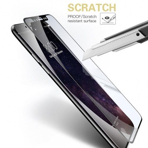 Buff iPhone X 5D ile Uyumlu Glass Ekran Koruyucu