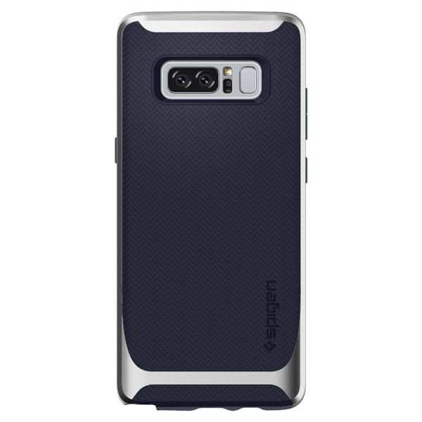 Spigen Galaxy Note 8 ile Uyumlu Kılıf Neo Hybrid Silver Arctic