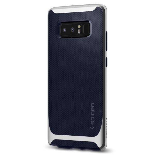 Spigen Galaxy Note 8 ile Uyumlu Kılıf Neo Hybrid Silver Arctic