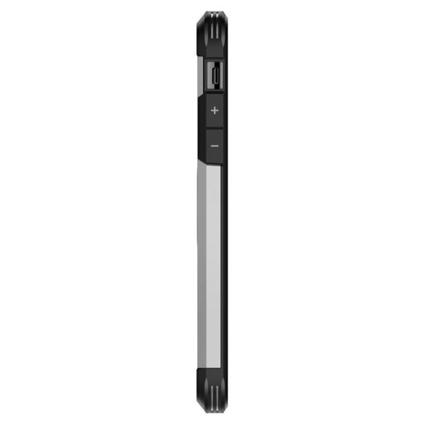 Spigen iPhone 11 Pro Max ile Uyumlu Kılıf Tough Armor Satin Silver