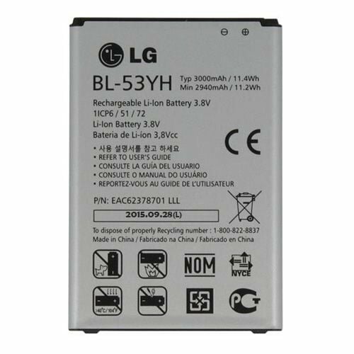 G3 D855 ile Uyumlu Batarya BL-53YH (KUTUSUZ)