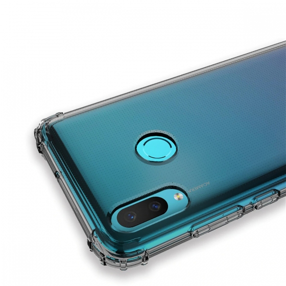 Blogy P Smart 2019 ile Uyumlu Crystal Fit Kılıf Smoke Black