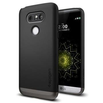 Spigen G5 ile Uyumlu Kılıf Style Armor Black