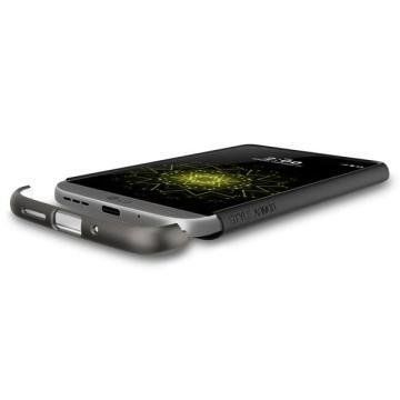 Spigen G5 ile Uyumlu Kılıf Style Armor Black