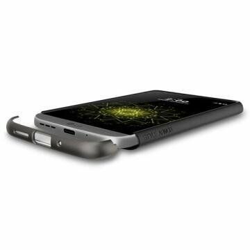 Spigen G5 ile Uyumlu Kılıf Style Armor Black