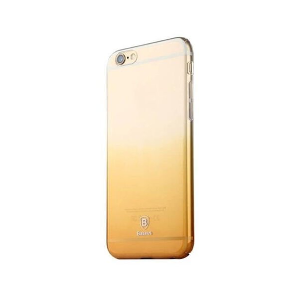 Baseus iPhone 6S Plus / 6 Plus ile Uyumlu Gradient Color Kılıf Gold