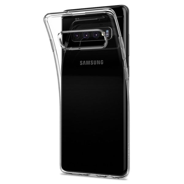 Spigen Galaxy S10 Plus ile Uyumlu Kılıf, Liquid Crystal Crystal Clear