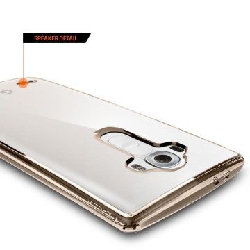 Spigen G4 ile Uyumlu Kılıf Ultra Hybrid Champagne Gold