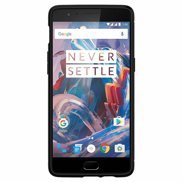 Spigen OnePlus 3 / 3T ile Uyumlu Kılıf Rugged Armor