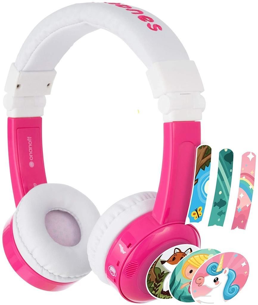 BuddyPhones Inflight Çocuk Kulaklık Pembe
