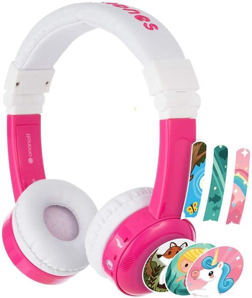BuddyPhones Inflight Çocuk Kulaklık Pembe