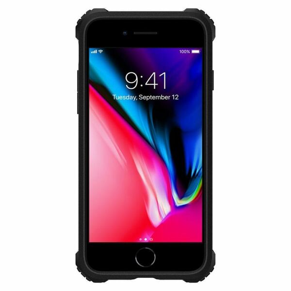 Spigen iPhone 7/8 ile Uyumlu Kılıf Rugged Armor Extra