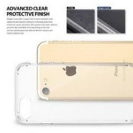 Ringke Fusion iPhone 7/8 ile Uyumlu KIlıf Crystal Clear TPU Bumper Extra Darbe Emici