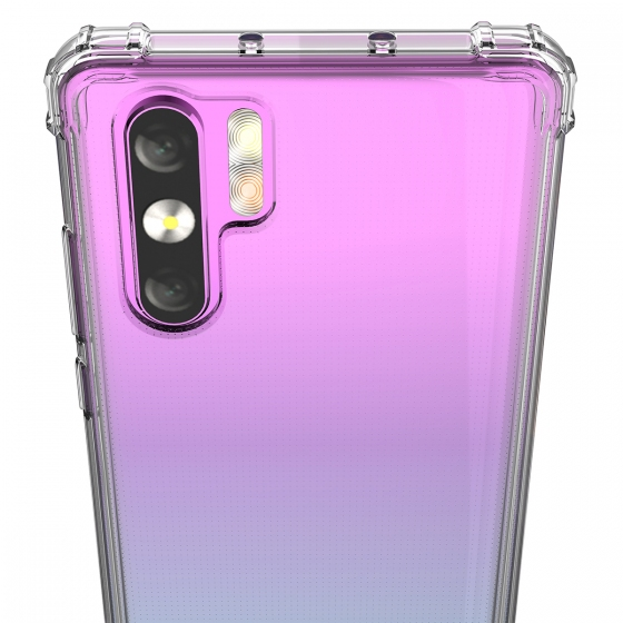 Blogy P30 Pro ile Uyumlu Crystal Fit Kılıf Crystal Clear