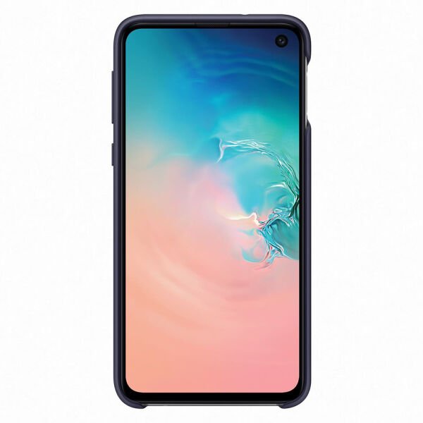 Galaxy S10e ile Uyumlu Kılıf Silicone Cover Lacivert EF-PG970TNEGWW (Out)